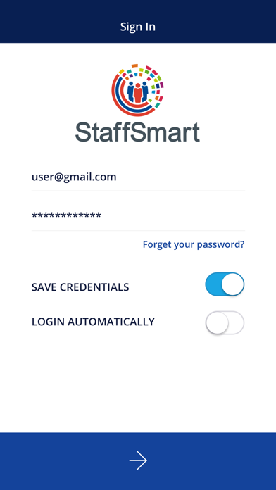 Screenshot #1 pour StaffSmart Assistant