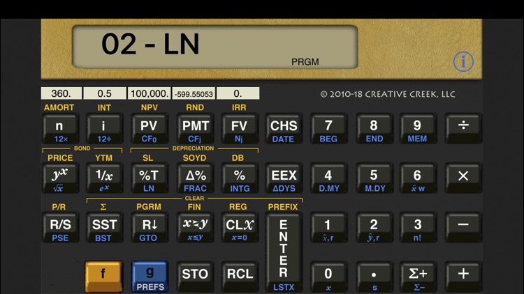 MathU 12D Financial Calculator