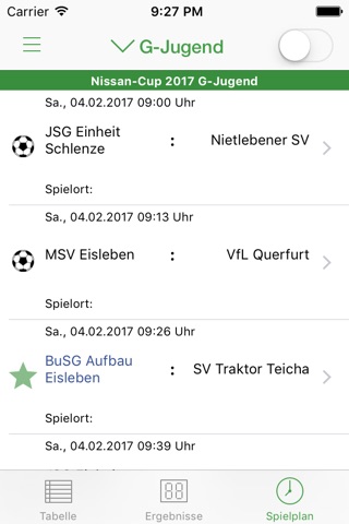 BuSG Aufbau Eisleben Turniere screenshot 2
