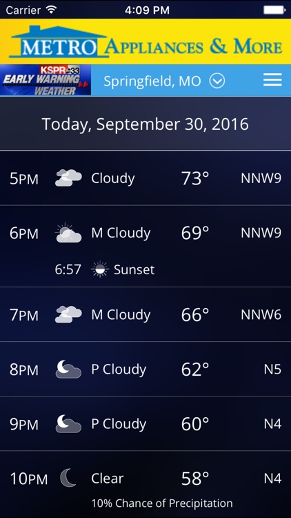 KSPR Weather screenshot-3