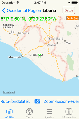 mapQWIK Af - Africa Zoomable Atlas screenshot 3