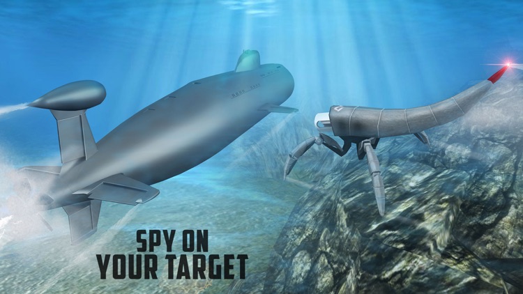 Underwater Robot Stealth Spy screenshot-3