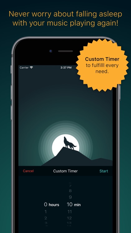Snoosic - Music Sleep Timer screenshot-4