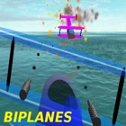 Biplanes, dog fight