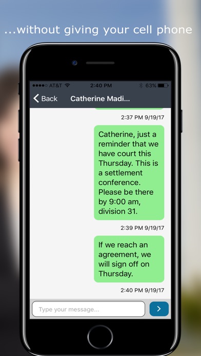 Monikur Client Texting App screenshot 4