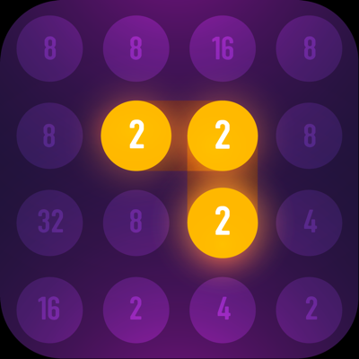 2048 connect: 2 & 2 game