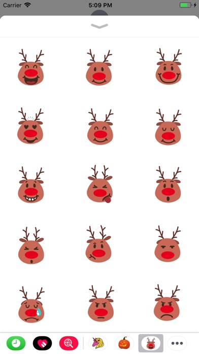 Christmasmoji Sticker Pack screenshot 2