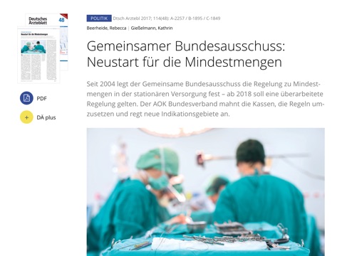 Deutsches Ärzteblatt screenshot 3