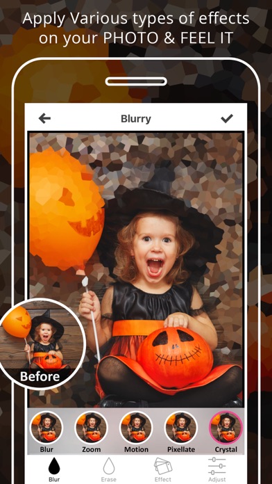 How to cancel & delete Blurry: Blur Photo Effects from iphone & ipad 4