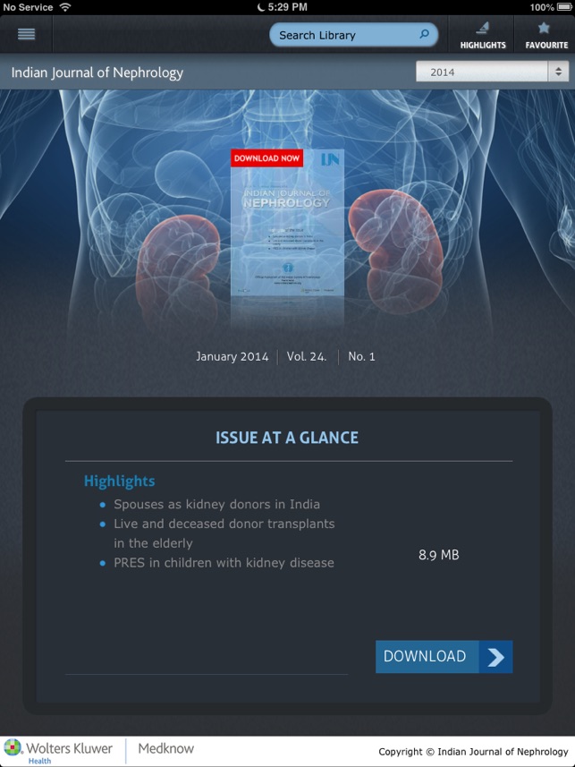 Indian Journal of Nephrology(圖1)-速報App