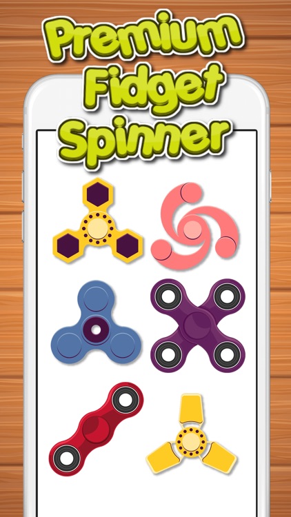 Premium Fidget Spinner – Collection Stickers