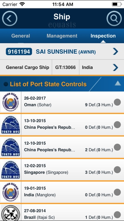 Equasis Mobile screenshot-3