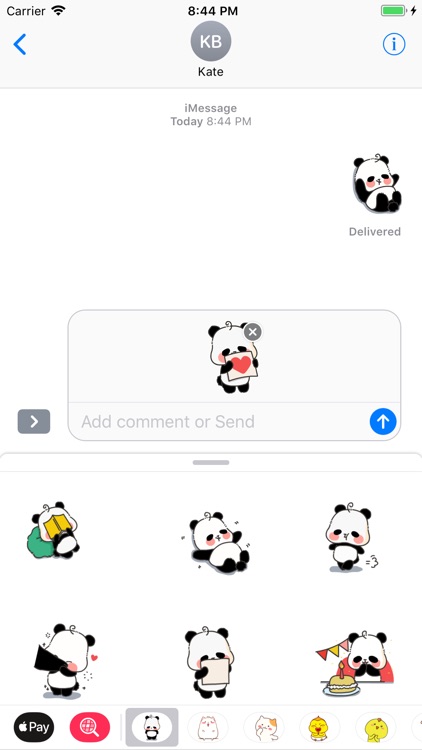 Panda Cute Stickers Pack