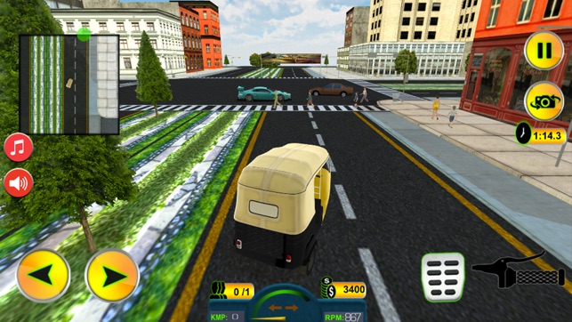 Modern City Tuk Tuk Auto Rickshaw Simulator 2017(圖1)-速報App