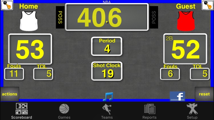 Ballers Basketball Scoreboard