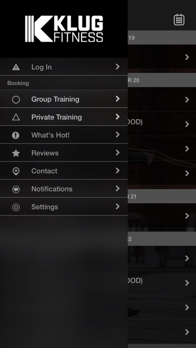 Klug Fitness screenshot 2