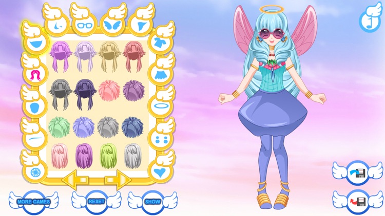 Angel Avatar Dress Up Games screenshot-3