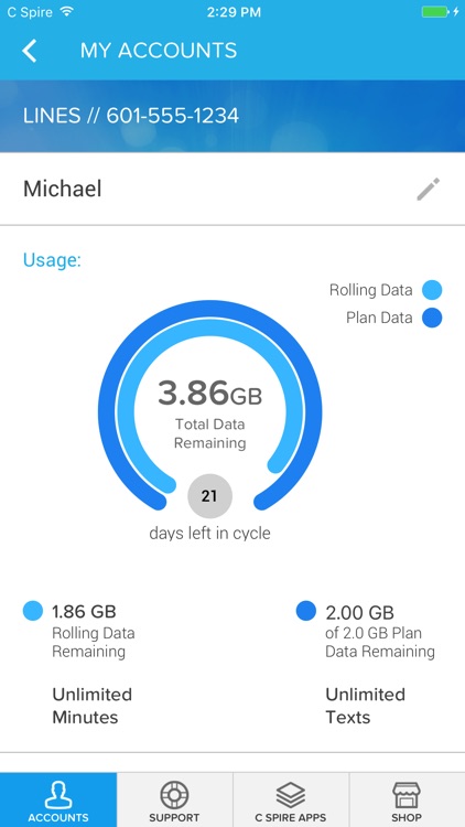 My C Spire screenshot-3