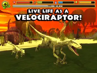 Screenshot 1 Dino Simulator: Velociraptor iphone