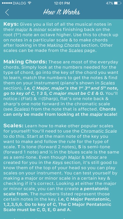 1 Step Ahead: Music Theory