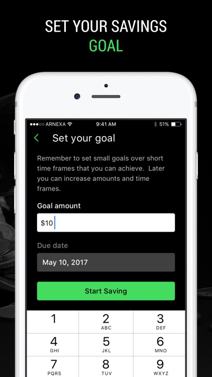 Arnexa: The Smart Savings Goal Tracker