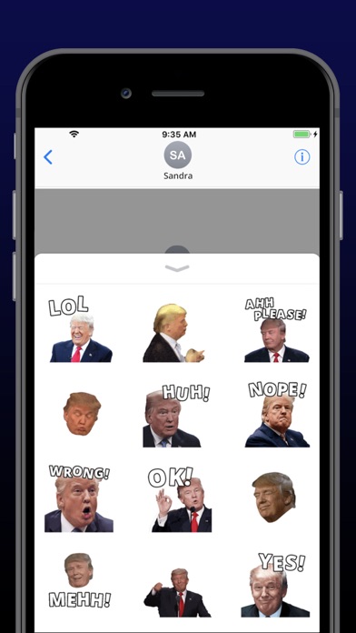 How to cancel & delete Funny Trump Stickers from iphone & ipad 2