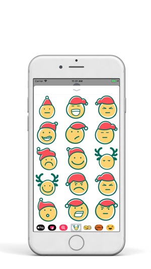 Santa Emoji Pack(圖2)-速報App