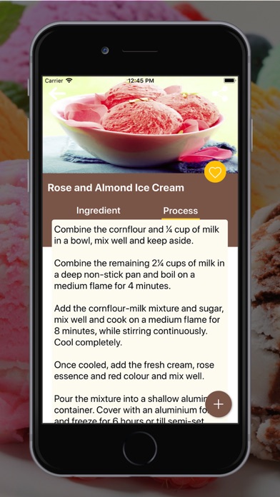 Ice Cream Recipes In English screenshot 2