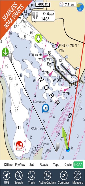 Boating USA GPS Nautical Chart(圖1)-速報App