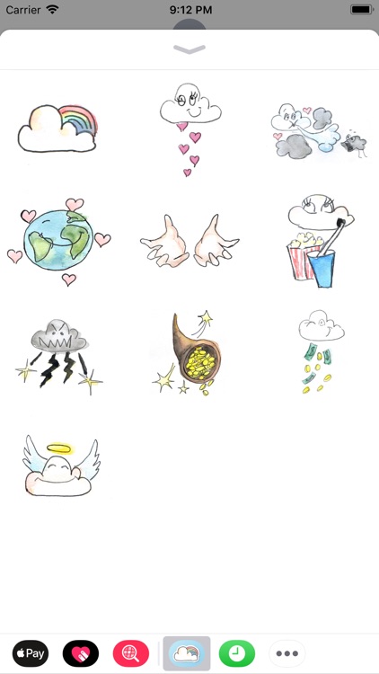 Dream Stickers - Happy Cloud