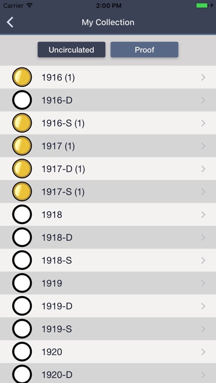 Mercury Dimes - Coin Guide & Collectoin Tracker screenshot-3