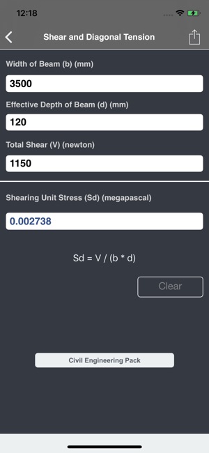 Concrete Engineering Calc.(圖4)-速報App