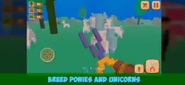 Game screenshot Pony & Unicorn Crafting World hack