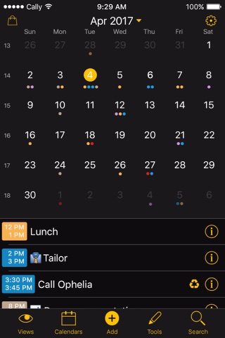 Week Calendar - Smart Planner screenshot 3