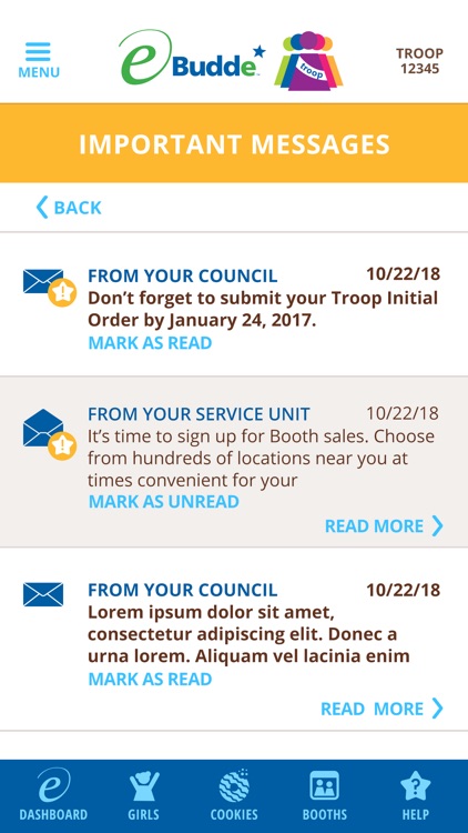 eBudde™ Troop App Plus