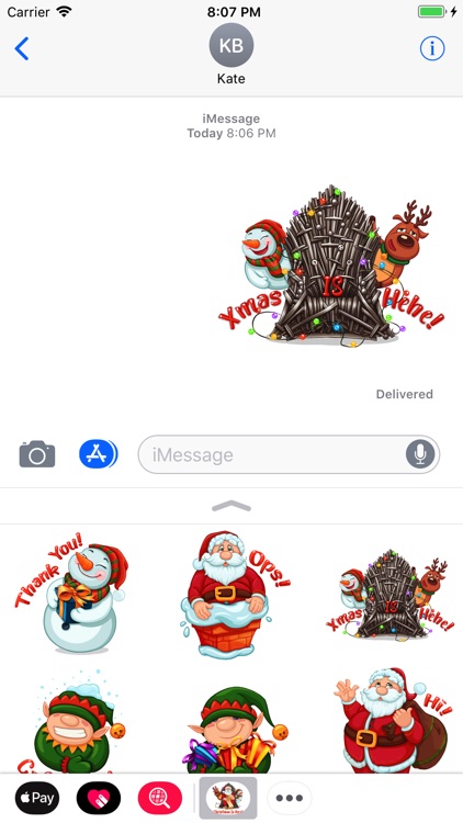 Christmas Spirit Sticker Pack