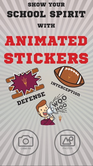 Arizona State Sun Devils Animated Selfie Stickers(圖1)-速報App