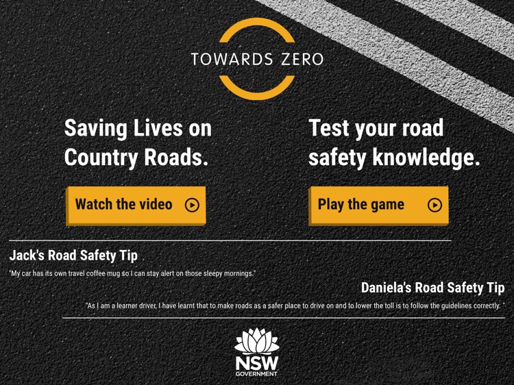 Towards Zero Road Safety Quiz