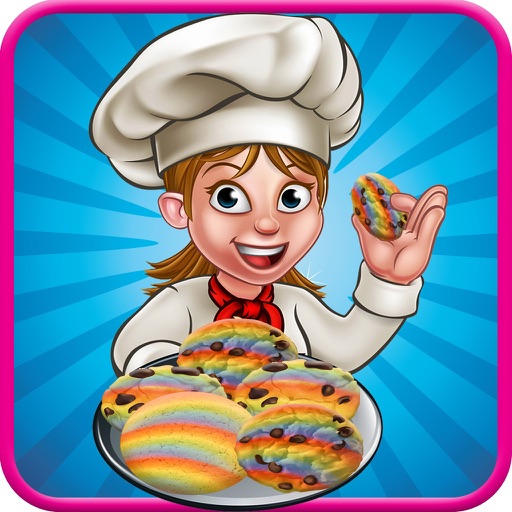 Rainbow Cookie Maker – Desserts Cooking Game icon