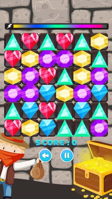 Jewels Match Game - Blast Saga screenshot 2