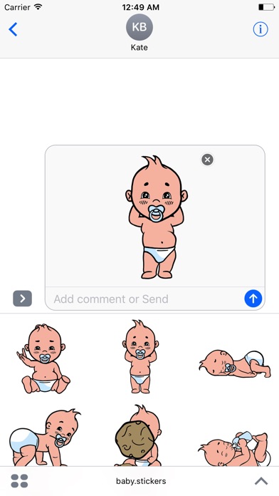 Cool Baby Stickers screenshot 3