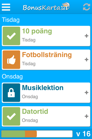 Bonuskarta screenshot 2