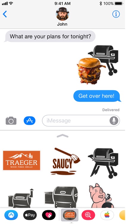Traeger Grills Stickers