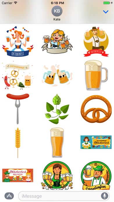 Oktoberfest - Emoji Stickers screenshot 3