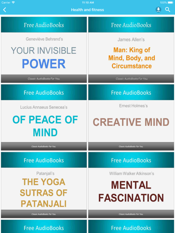 Health and Fitness Audiobooks - náhled