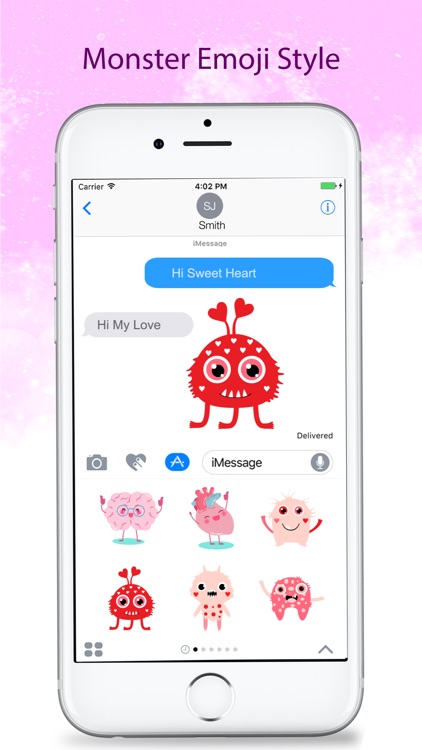 Cute Monster Stickers and Emojis screenshot-4