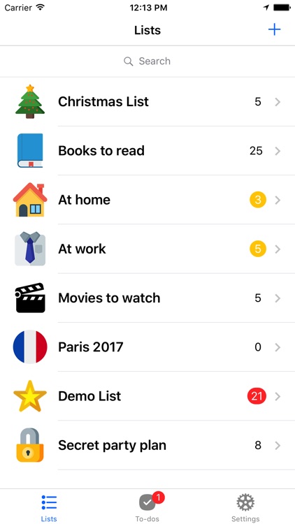 Pocket Lists 1 screenshot-0