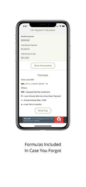 Car Payment Calculator Monthly(圖4)-速報App