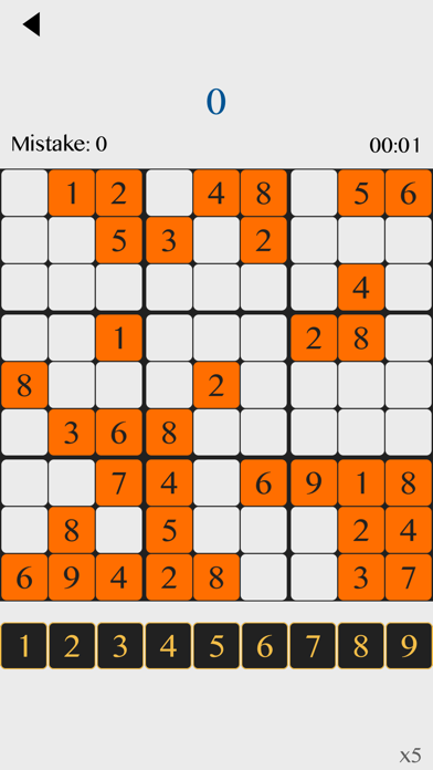 Sudoku Puzzle Brain Game screenshot 2