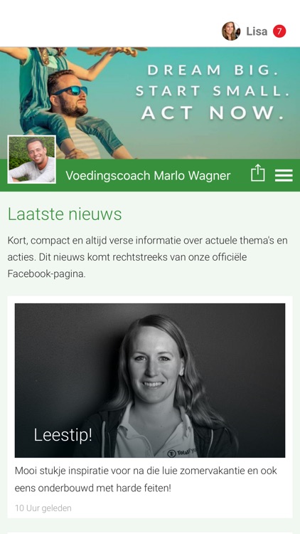 Voedingscoach Marlo Wagner